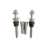 16mm SS Bolt Set - Brass Cap