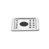 Elegant - 2 PC (202 Grade) Exc Grating 5 x 5 Square - Hole