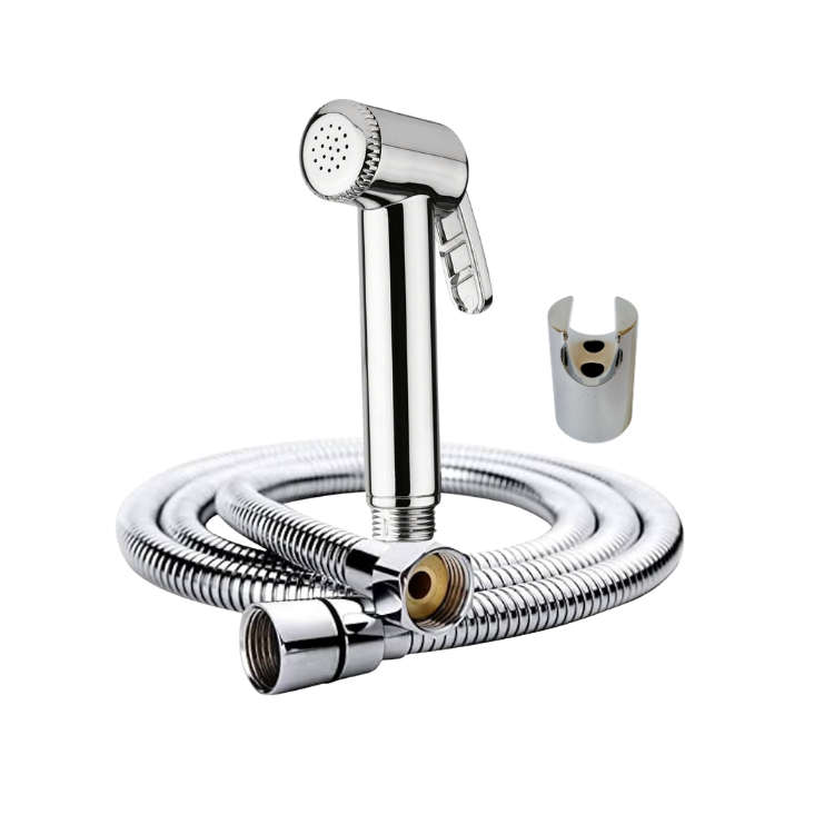 HF Set Brass Lever with 1.0 Mtr SS CP Std Tube