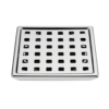 Elegant - 2 PC (304 Grade) Satin Exc Grating Square - Plain