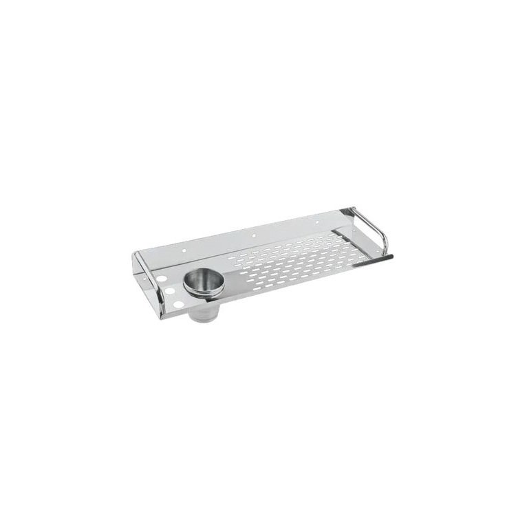 SS Standard Rectangle Shelf with Tumbler (202 Grade)