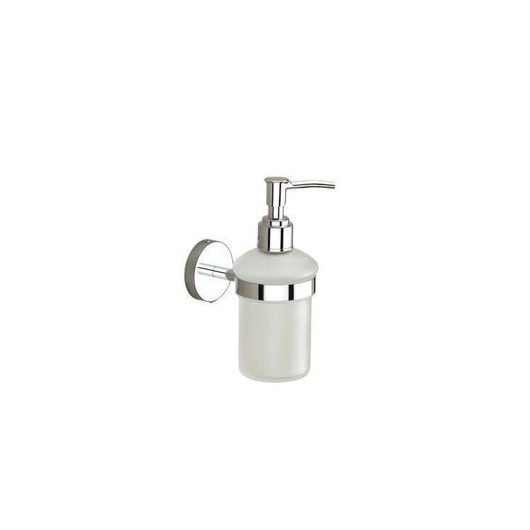 SS Liquid Soap Dispenser (Glass Bottle)