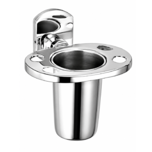 Brass Tumbler Holder With Brass Tumbler