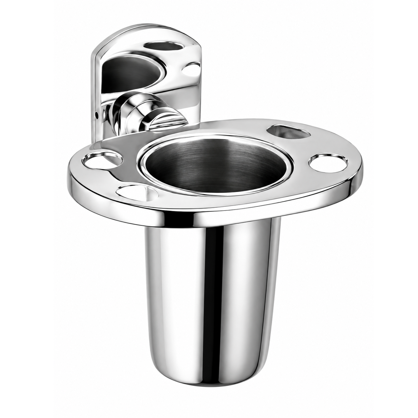 Brass Tumbler Holder With Brass Tumbler